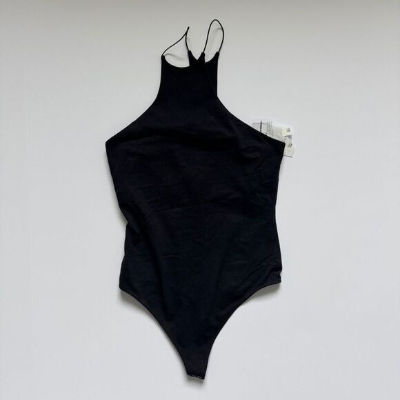 Alexander Wang T Black Compact Jersey Bodysuit Size X-Small NWT - Picture 2 of 7